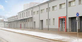 Фасад склада на Наташи Ковшовой